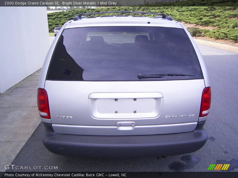 Bright Silver Metallic / Mist Gray 2000 Dodge Grand Caravan SE