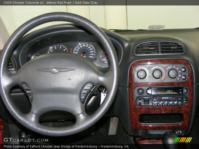 Inferno Red Pearl / Dark Slate Gray 2004 Chrysler Concorde LX