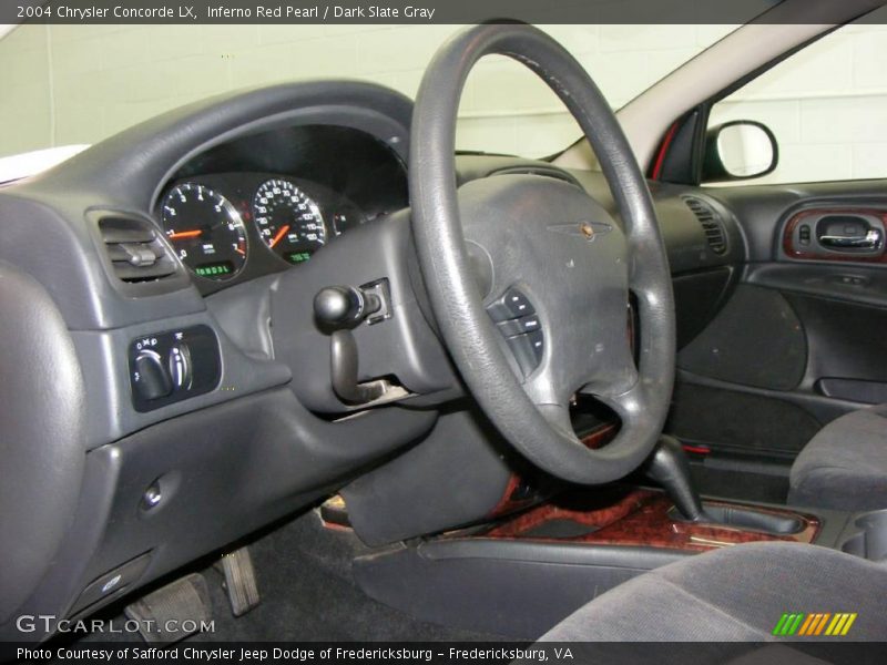Inferno Red Pearl / Dark Slate Gray 2004 Chrysler Concorde LX