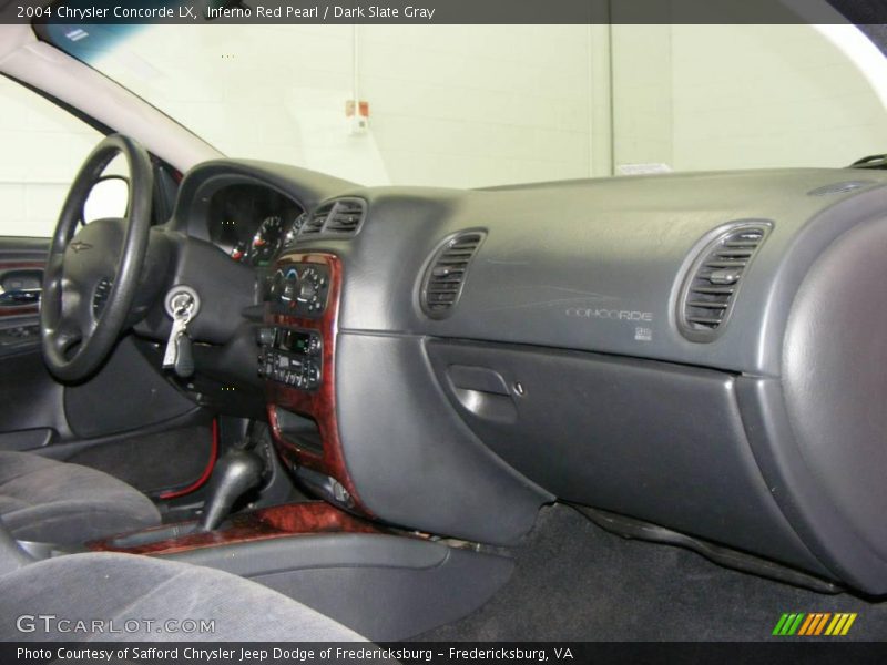 Inferno Red Pearl / Dark Slate Gray 2004 Chrysler Concorde LX
