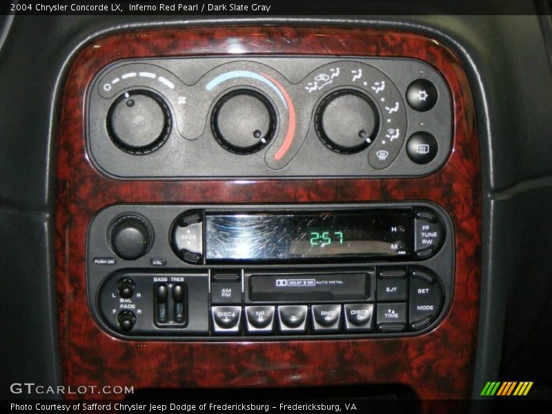 Inferno Red Pearl / Dark Slate Gray 2004 Chrysler Concorde LX