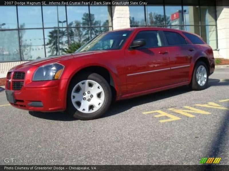 Inferno Red Crystal Pearl / Dark Slate Gray/Light Slate Gray 2007 Dodge Magnum SE