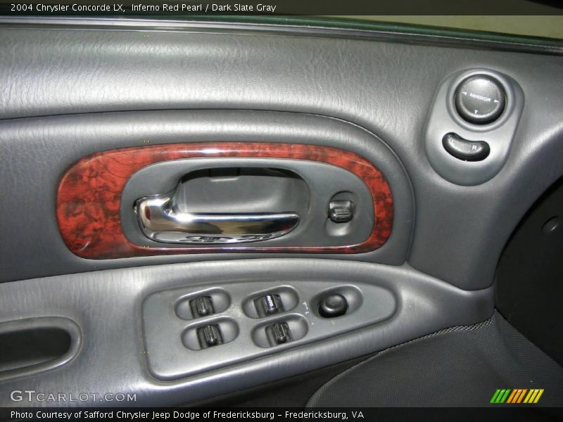 Inferno Red Pearl / Dark Slate Gray 2004 Chrysler Concorde LX