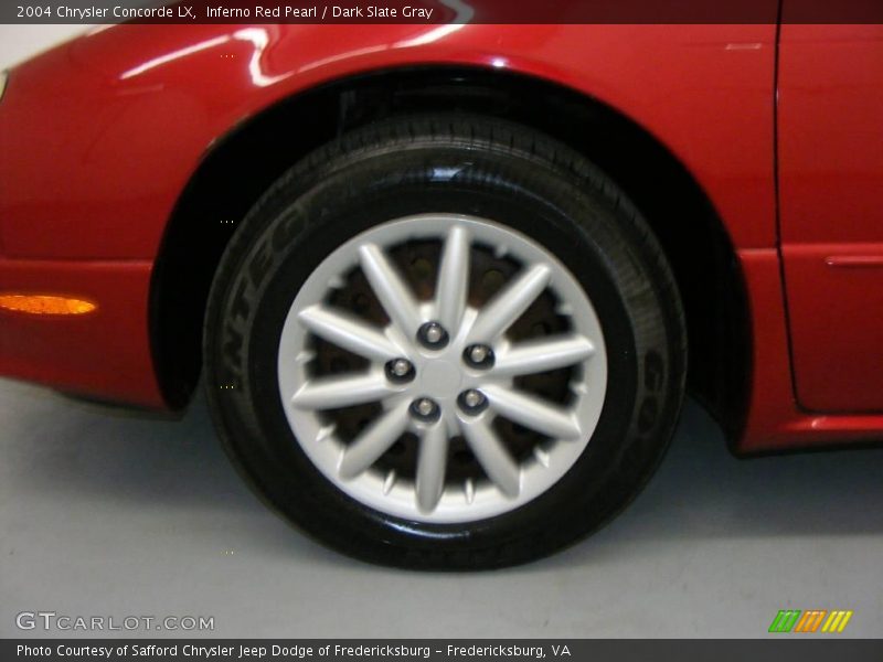 Inferno Red Pearl / Dark Slate Gray 2004 Chrysler Concorde LX