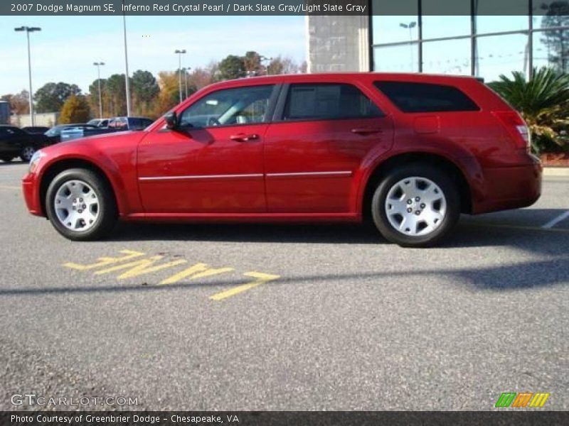 Inferno Red Crystal Pearl / Dark Slate Gray/Light Slate Gray 2007 Dodge Magnum SE