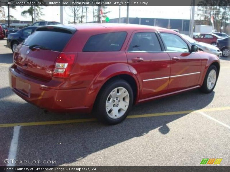 Inferno Red Crystal Pearl / Dark Slate Gray/Light Slate Gray 2007 Dodge Magnum SE