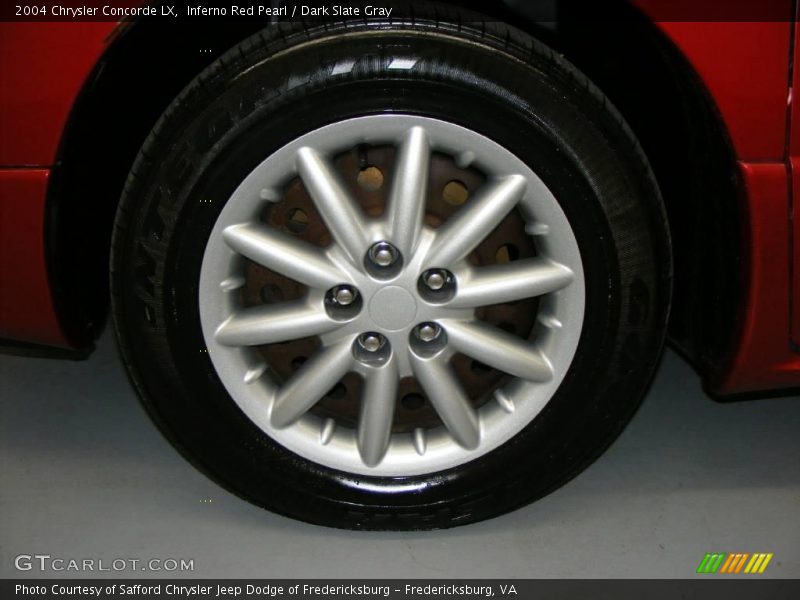 Inferno Red Pearl / Dark Slate Gray 2004 Chrysler Concorde LX