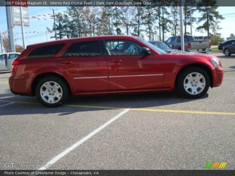 Inferno Red Crystal Pearl / Dark Slate Gray/Light Slate Gray 2007 Dodge Magnum SE
