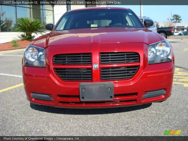 Inferno Red Crystal Pearl / Dark Slate Gray/Light Slate Gray 2007 Dodge Magnum SE