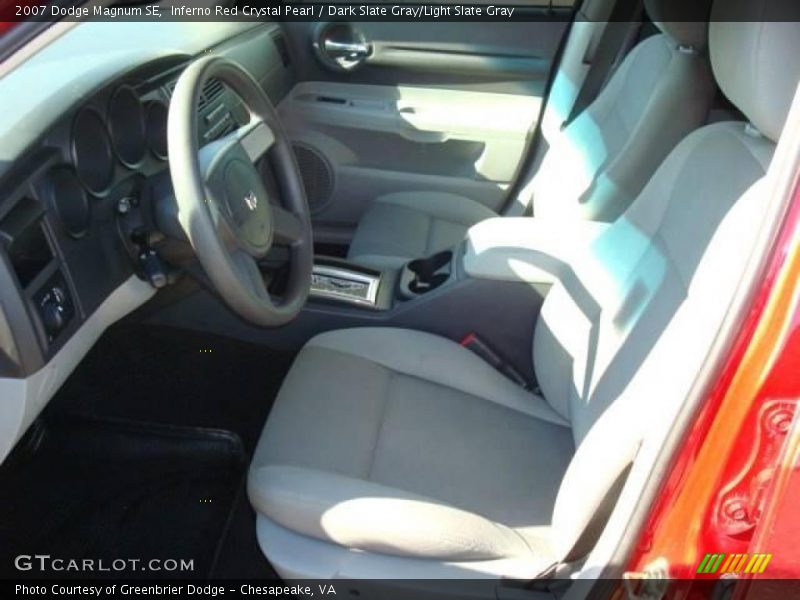 Inferno Red Crystal Pearl / Dark Slate Gray/Light Slate Gray 2007 Dodge Magnum SE