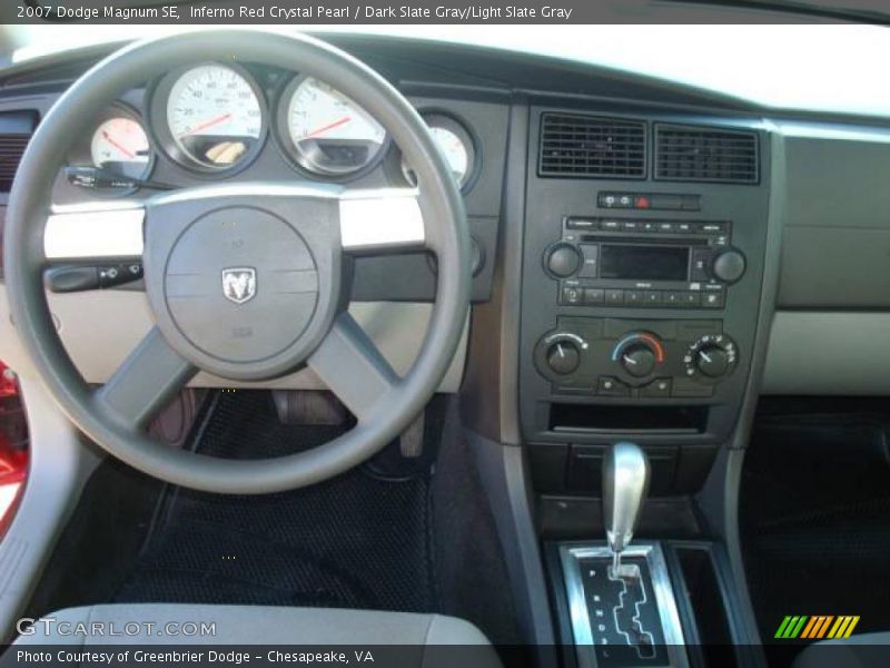 Inferno Red Crystal Pearl / Dark Slate Gray/Light Slate Gray 2007 Dodge Magnum SE