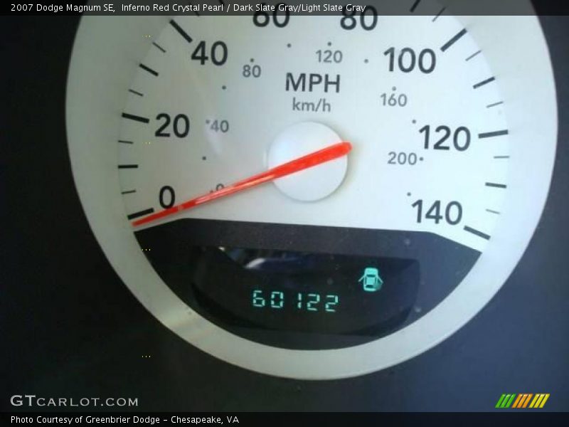 Inferno Red Crystal Pearl / Dark Slate Gray/Light Slate Gray 2007 Dodge Magnum SE