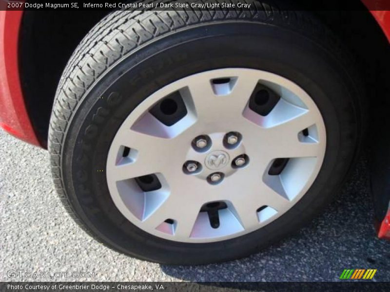 Inferno Red Crystal Pearl / Dark Slate Gray/Light Slate Gray 2007 Dodge Magnum SE