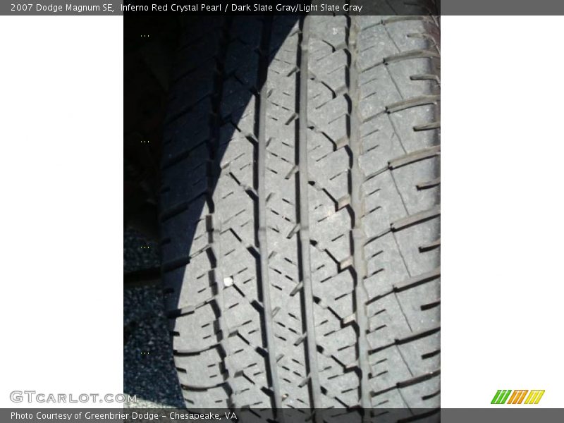 Inferno Red Crystal Pearl / Dark Slate Gray/Light Slate Gray 2007 Dodge Magnum SE