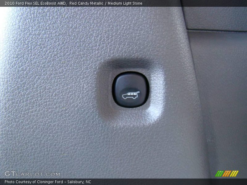Red Candy Metallic / Medium Light Stone 2010 Ford Flex SEL EcoBoost AWD