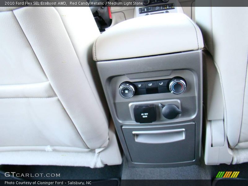 Red Candy Metallic / Medium Light Stone 2010 Ford Flex SEL EcoBoost AWD