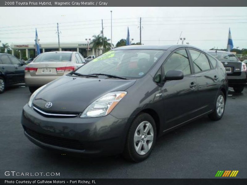 Magnetic Gray Metallic / Gray 2008 Toyota Prius Hybrid