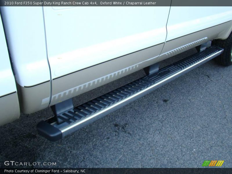 Oxford White / Chaparral Leather 2010 Ford F350 Super Duty King Ranch Crew Cab 4x4