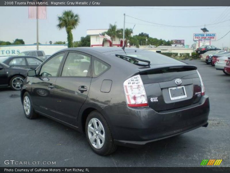 Magnetic Gray Metallic / Gray 2008 Toyota Prius Hybrid