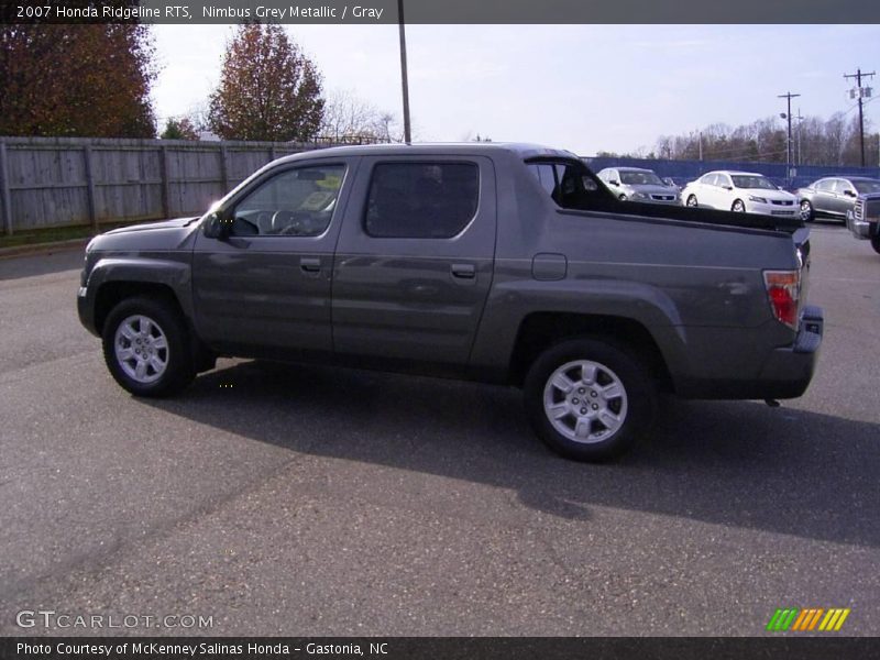 Nimbus Grey Metallic / Gray 2007 Honda Ridgeline RTS