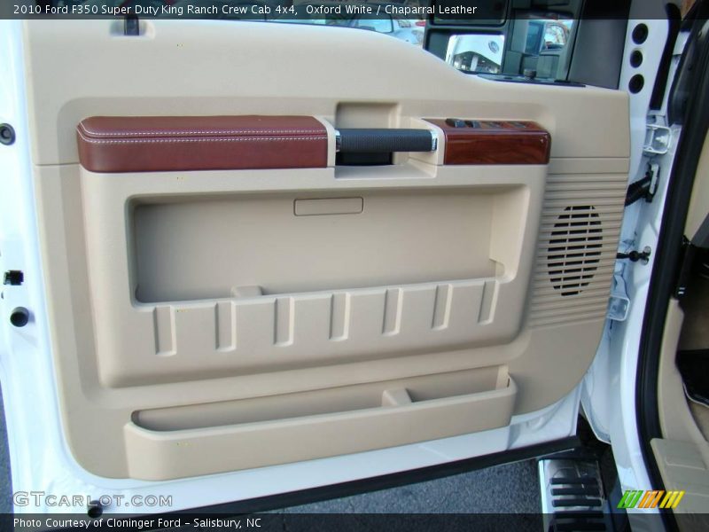 Oxford White / Chaparral Leather 2010 Ford F350 Super Duty King Ranch Crew Cab 4x4
