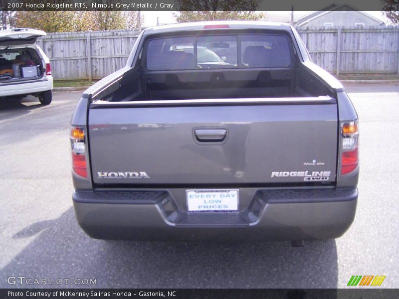 Nimbus Grey Metallic / Gray 2007 Honda Ridgeline RTS