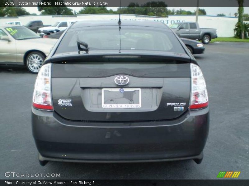 Magnetic Gray Metallic / Gray 2008 Toyota Prius Hybrid