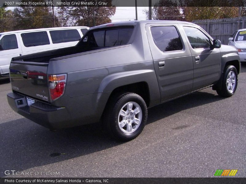 Nimbus Grey Metallic / Gray 2007 Honda Ridgeline RTS