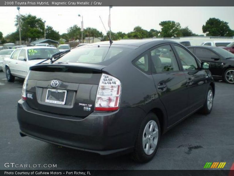 Magnetic Gray Metallic / Gray 2008 Toyota Prius Hybrid