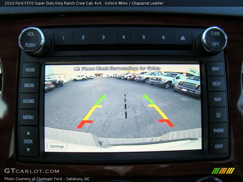 Oxford White / Chaparral Leather 2010 Ford F350 Super Duty King Ranch Crew Cab 4x4