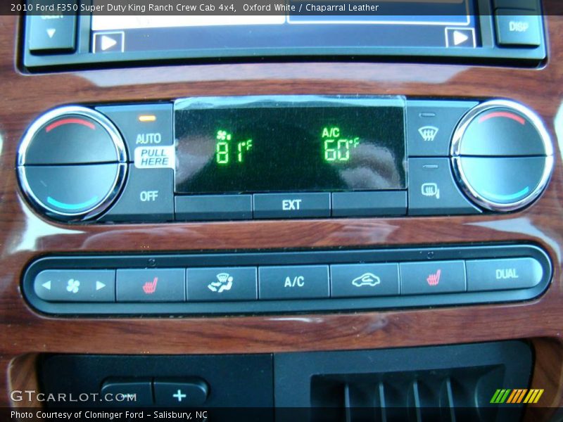 Oxford White / Chaparral Leather 2010 Ford F350 Super Duty King Ranch Crew Cab 4x4