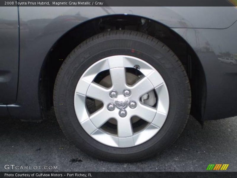 Magnetic Gray Metallic / Gray 2008 Toyota Prius Hybrid