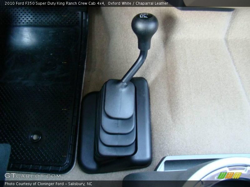 Oxford White / Chaparral Leather 2010 Ford F350 Super Duty King Ranch Crew Cab 4x4