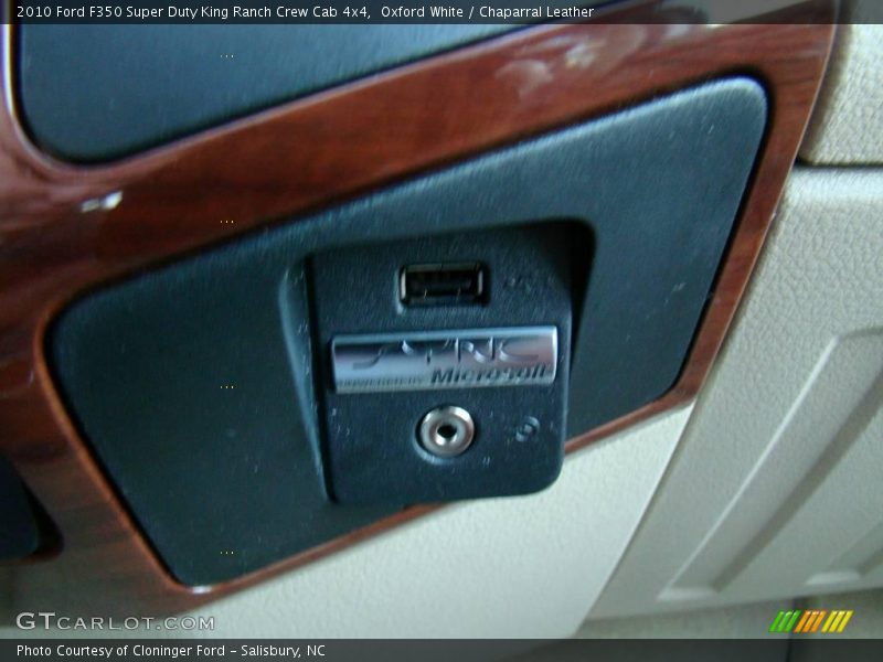 Oxford White / Chaparral Leather 2010 Ford F350 Super Duty King Ranch Crew Cab 4x4