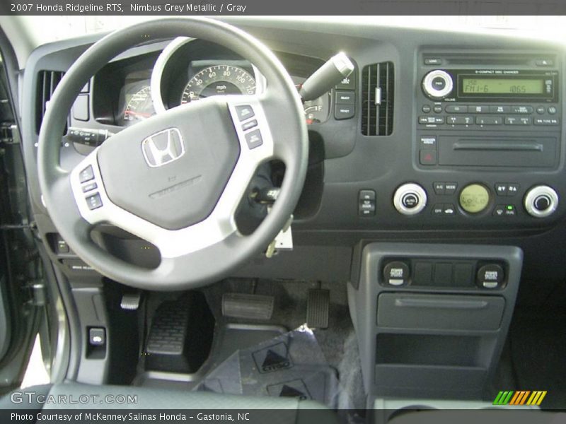 Nimbus Grey Metallic / Gray 2007 Honda Ridgeline RTS