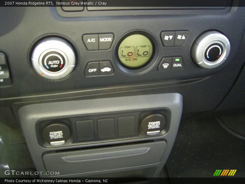 Nimbus Grey Metallic / Gray 2007 Honda Ridgeline RTS