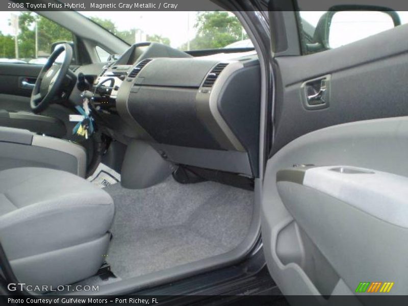 Magnetic Gray Metallic / Gray 2008 Toyota Prius Hybrid