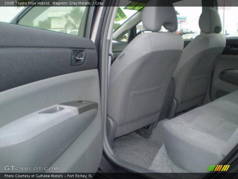 Magnetic Gray Metallic / Gray 2008 Toyota Prius Hybrid