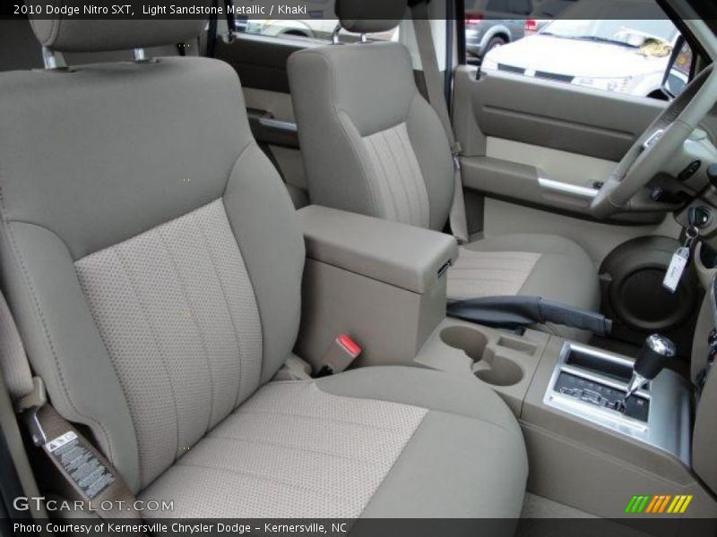 Light Sandstone Metallic / Khaki 2010 Dodge Nitro SXT