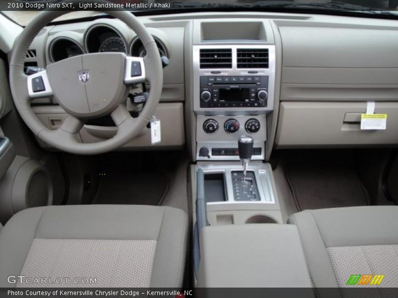 Light Sandstone Metallic / Khaki 2010 Dodge Nitro SXT