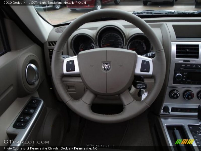 Light Sandstone Metallic / Khaki 2010 Dodge Nitro SXT