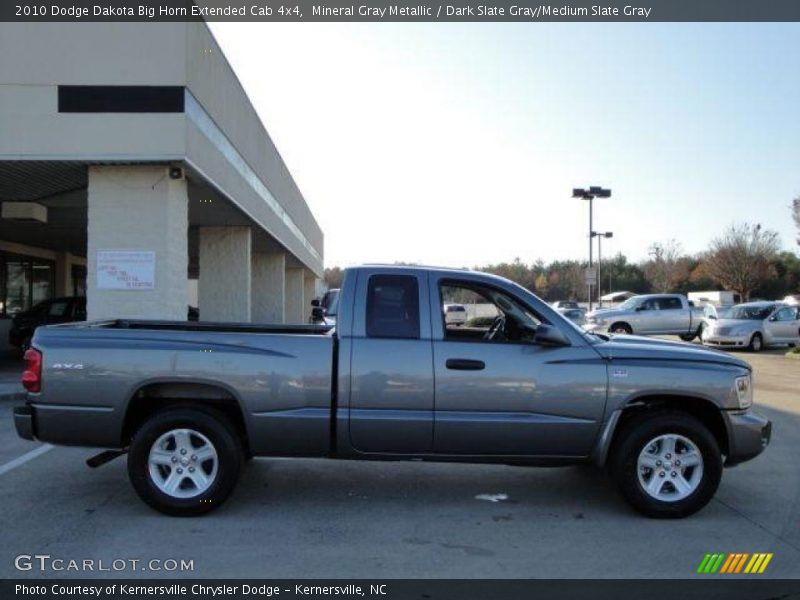 Mineral Gray Metallic / Dark Slate Gray/Medium Slate Gray 2010 Dodge Dakota Big Horn Extended Cab 4x4