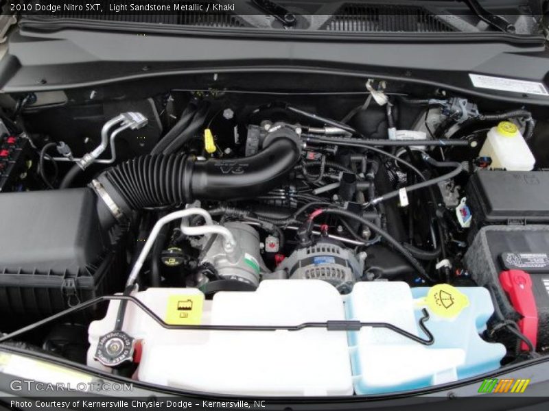 Light Sandstone Metallic / Khaki 2010 Dodge Nitro SXT