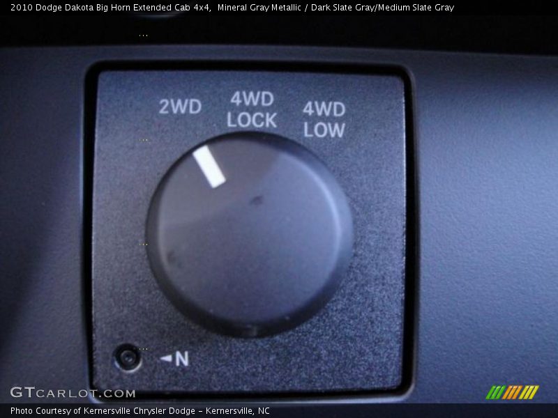Mineral Gray Metallic / Dark Slate Gray/Medium Slate Gray 2010 Dodge Dakota Big Horn Extended Cab 4x4