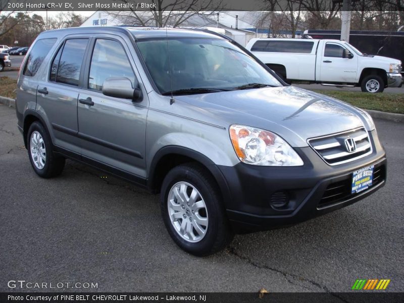 Silver Moss Metallic / Black 2006 Honda CR-V EX