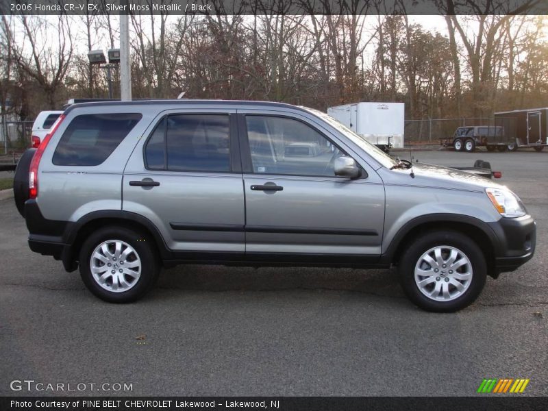 Silver Moss Metallic / Black 2006 Honda CR-V EX