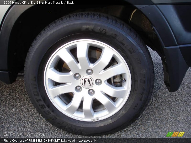Silver Moss Metallic / Black 2006 Honda CR-V EX