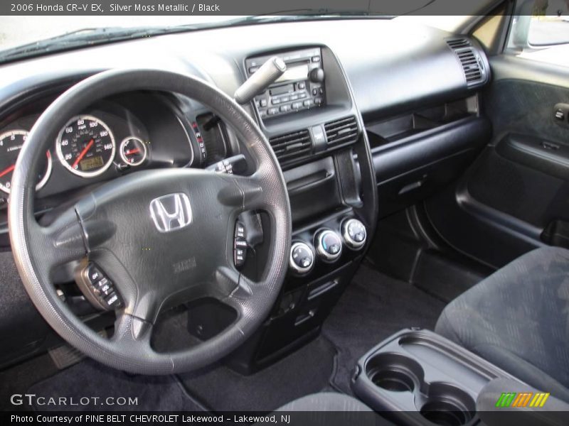 Silver Moss Metallic / Black 2006 Honda CR-V EX