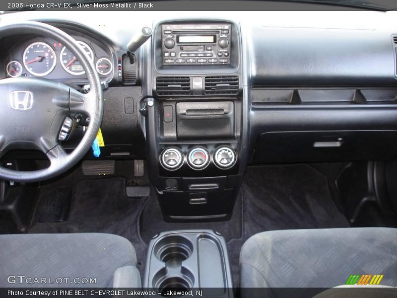 Silver Moss Metallic / Black 2006 Honda CR-V EX
