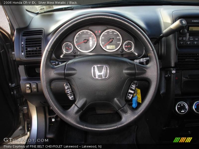Silver Moss Metallic / Black 2006 Honda CR-V EX